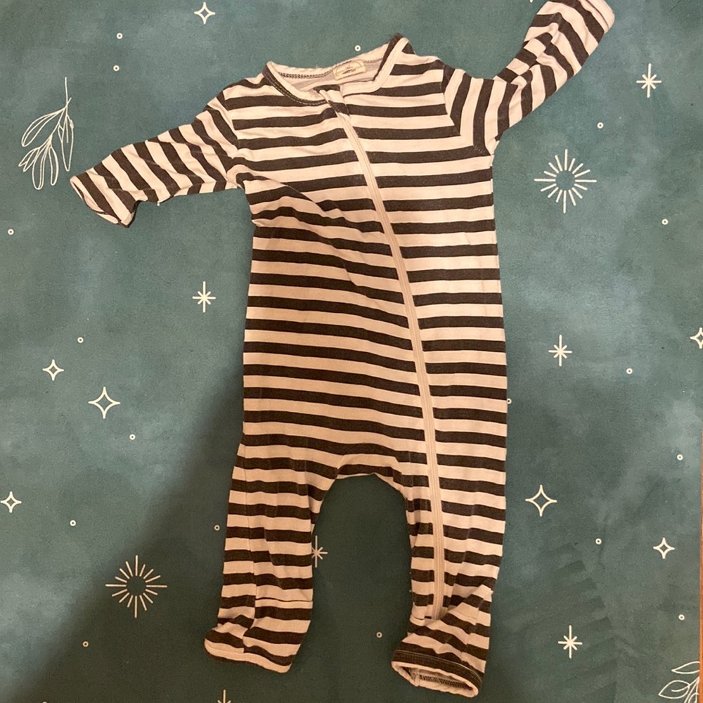 Larkspur bamboo zip up